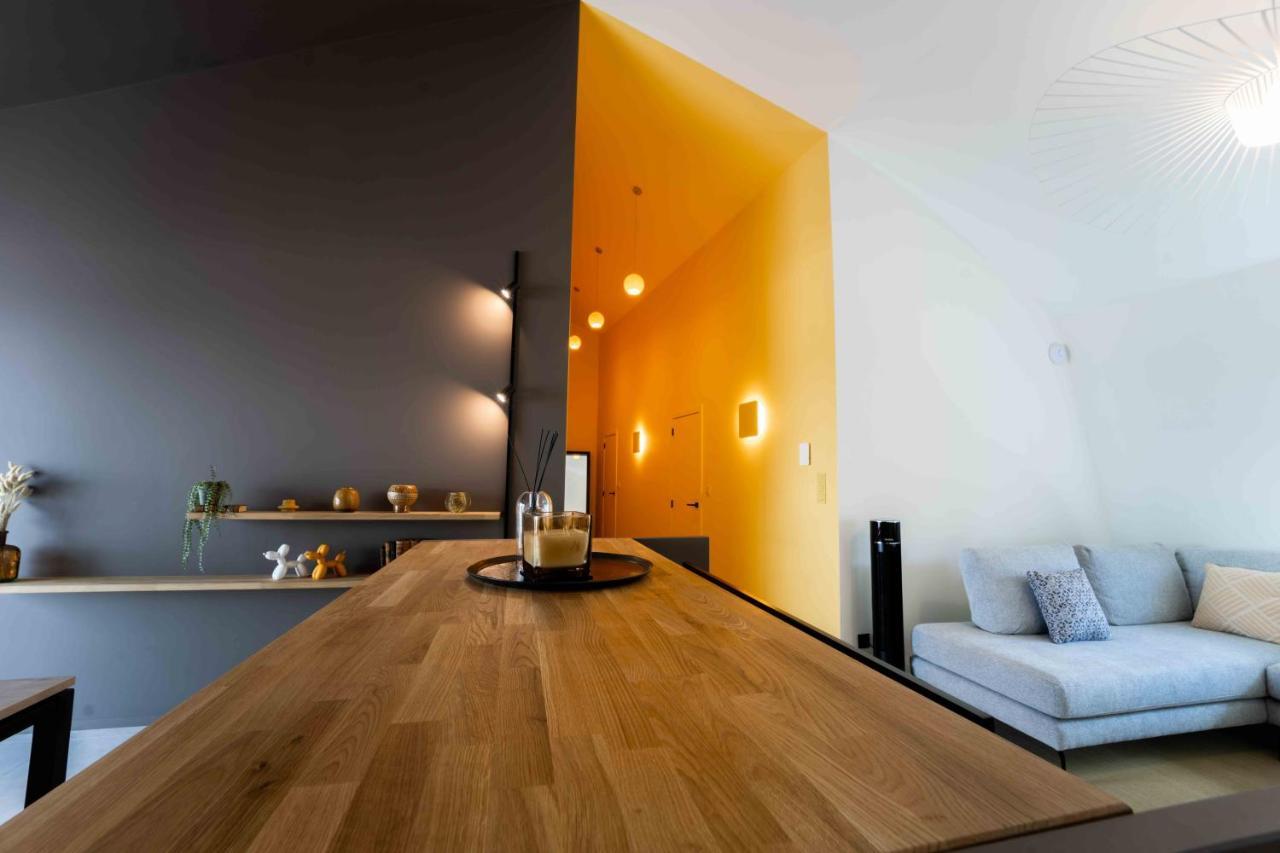 Luxury Penthouse & Terrace - Mons City Center Экстерьер фото