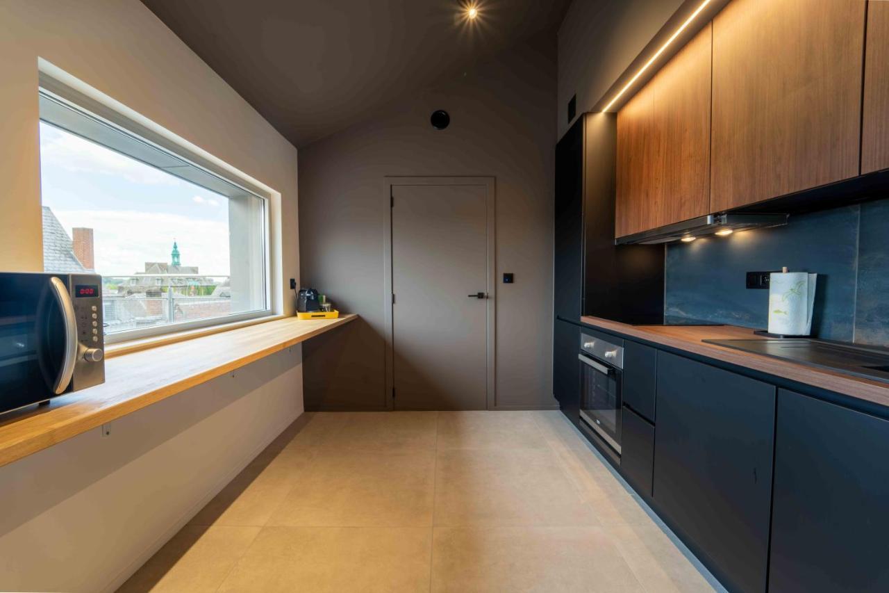 Luxury Penthouse & Terrace - Mons City Center Экстерьер фото